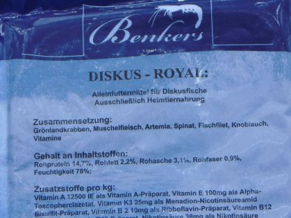 Diskusfutter - Benkers Diskus Royal 200g - Frostfutter-722