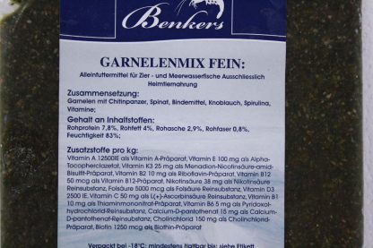 Diskusfutter - Benkers Garnelenmix fein 20 x 200g - Frostfutter-652
