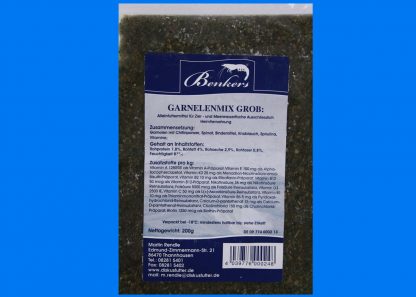 Diskusfutter - Benkers Garnelenmix grob 200g - Frostfutter-0