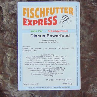 Discus Powerfood Detail - 500g Flachtafel